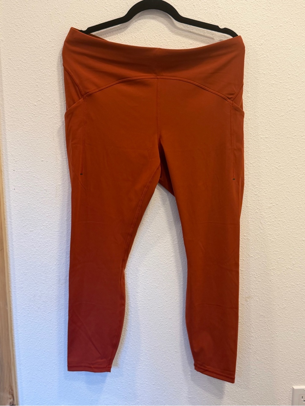 lululemon athletica Rust Orange High-Rise Leggings